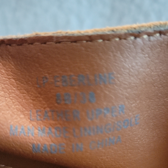 Lucky Brand Tan Suede Lace Up Boots - Picture 3 of 5